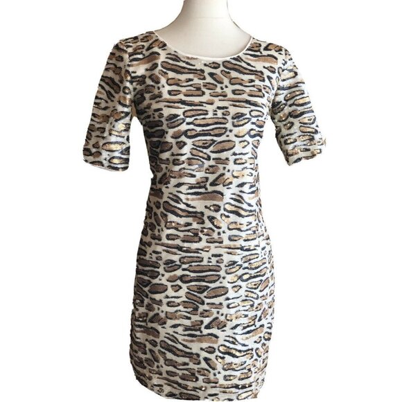 PJK Patterson J Kincaid Women's leopard Lenny Sequ - Picture 1 of 10